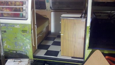 New floor and interior mocked up