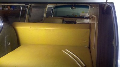 Rear end . I have a spear tire now , yay !