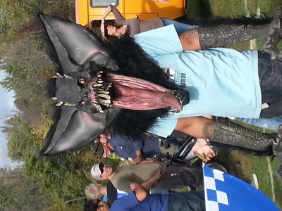 Oooops, I think the plane dropped this guy off