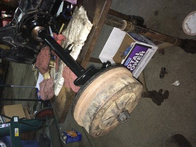 Thing drums on the rear