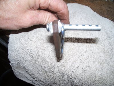 cut off excess before installed