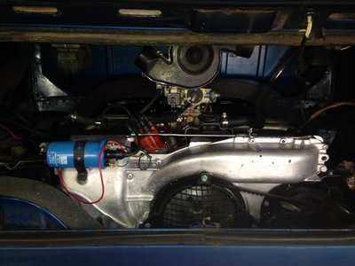 Engine in bus. Totally wiped out cam after only 50 miles on the top end rebuild. And this guy is worried about a little lifter noise now?