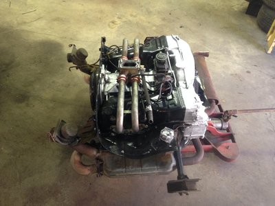 Out of bus and on the ground