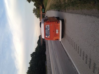 On highway waiting for AAA