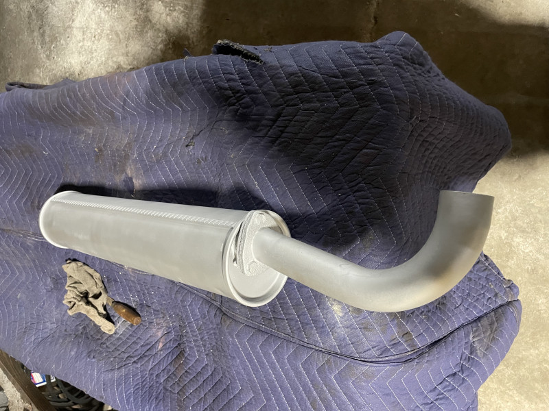 Late bay muffler