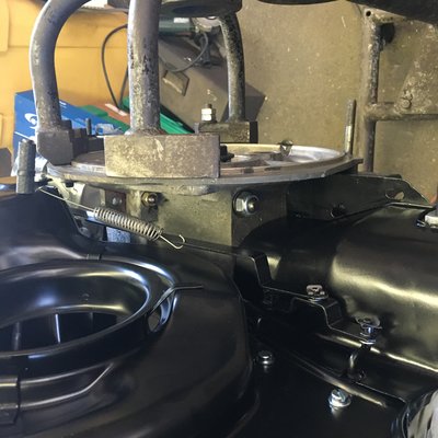 Thermostat linkage all connected